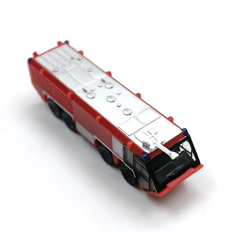 مقياس 1:87، خدمة المطار الأرضية، شاحنة مطافئ، محاكاة نموذج سيارة، هدية قابلة للجمع، زينة تذكارية