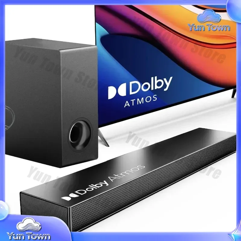 Dolby Atmos Soundbar 2.1 Channel 5.3 Bluetooth Family Bar TV with Subwoofer Major Appliances Smart TV
