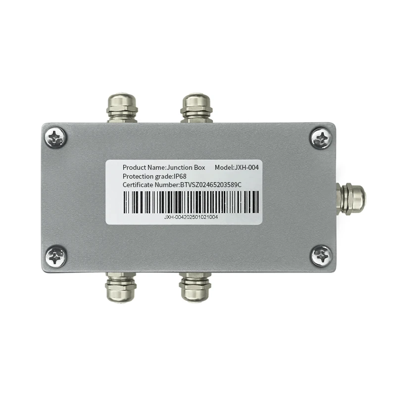 JXH-004 Waterproof Junction Box Weighbridge Sensor 4 in 1 Out Hub Aluminium Housing With IP68 Certificate