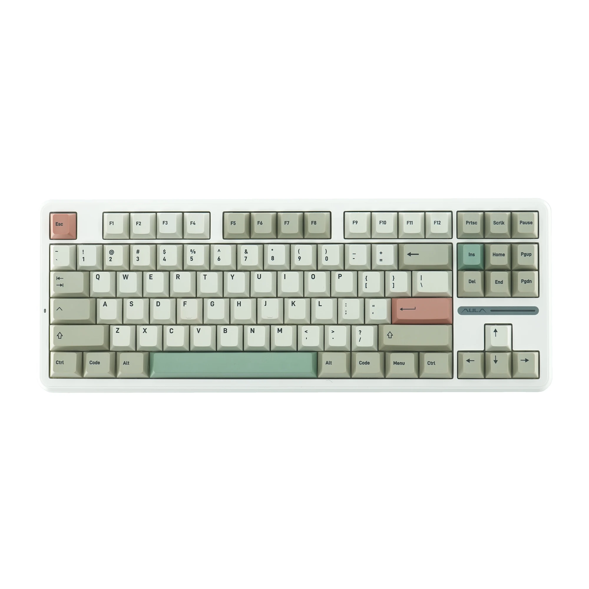 

IDOBAO Retro Korean keycap PBT keycap set dye sublimation keycap MX switch mechanical keyboard classic 9009 color