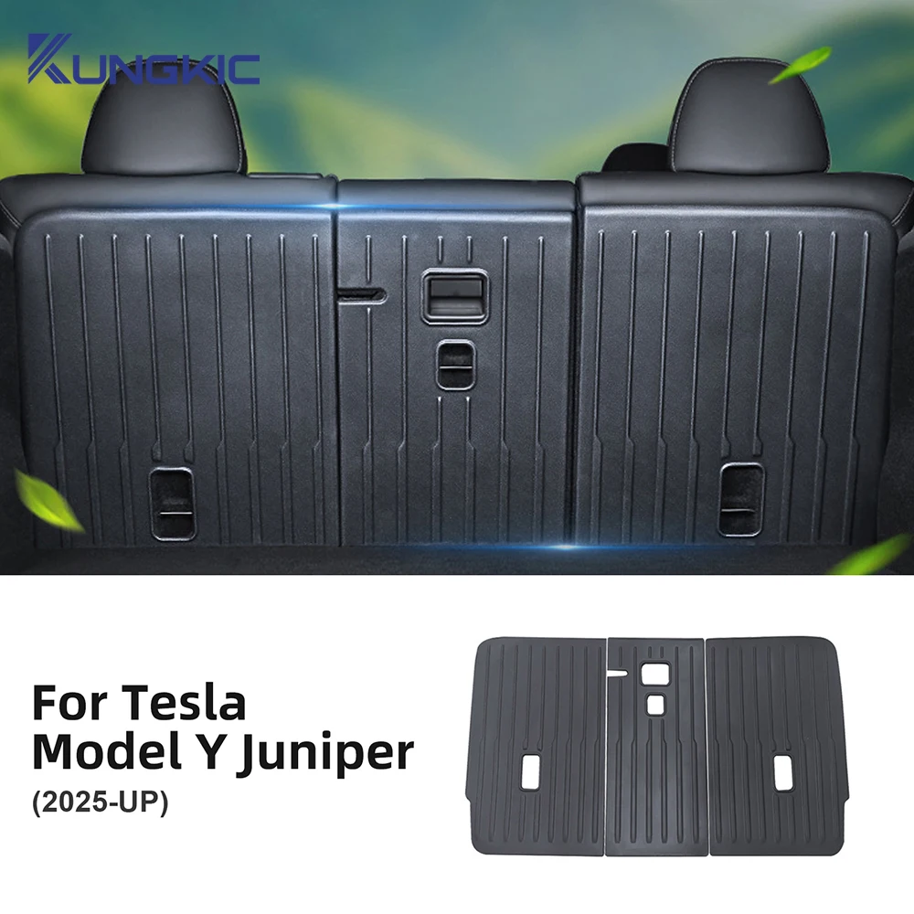 

TPE задняя крышка сиденья, защитная крышка для спинки, защитный коврик, аксессуары для Tesla Model Y Juniper Launch 2025-UP