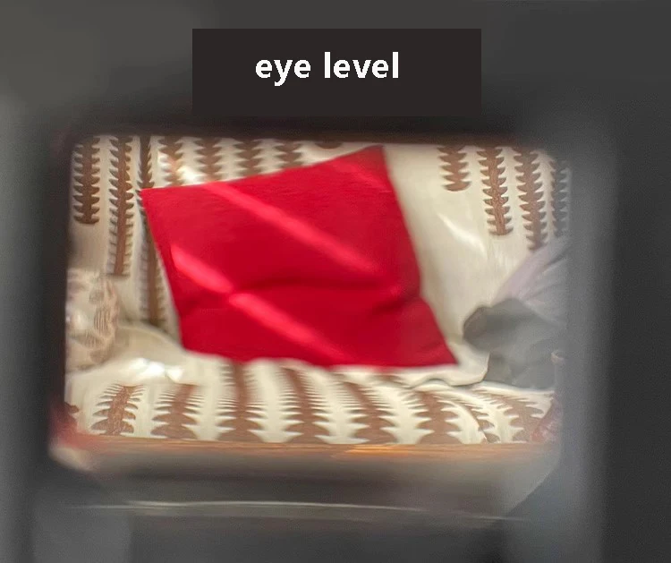 35 مللي متر مستوى الخصر الصغير مستوى العين الكل في الأناف إطار كاميرا 4:3 كاميرا بدون مرآة القياسية hotshoe coldshoe محدد الرؤية البصرية #5