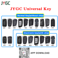 JYGC JMD Universal Remote Magic Normal or Electronic Key Can Work with Magic Cable MINI HB3 Key Generator Support Android IOS