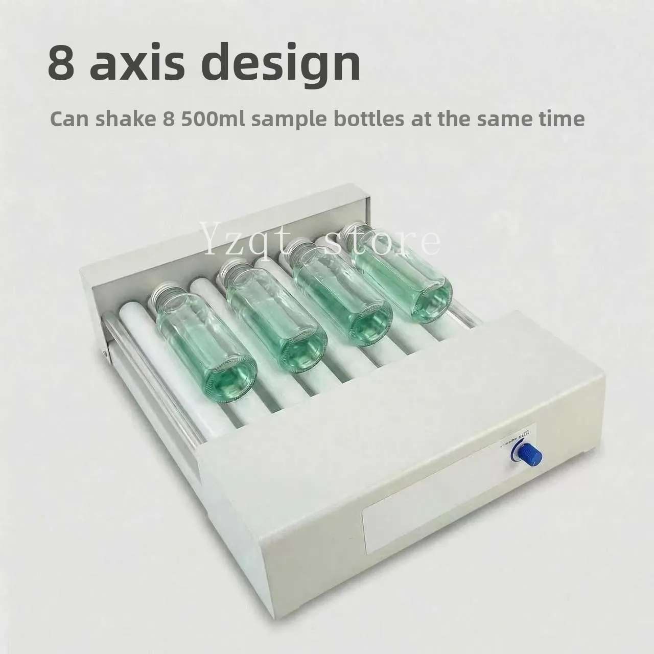 Analog signal control, stepless speed regulation 8-axis roller mixer, bottle roller