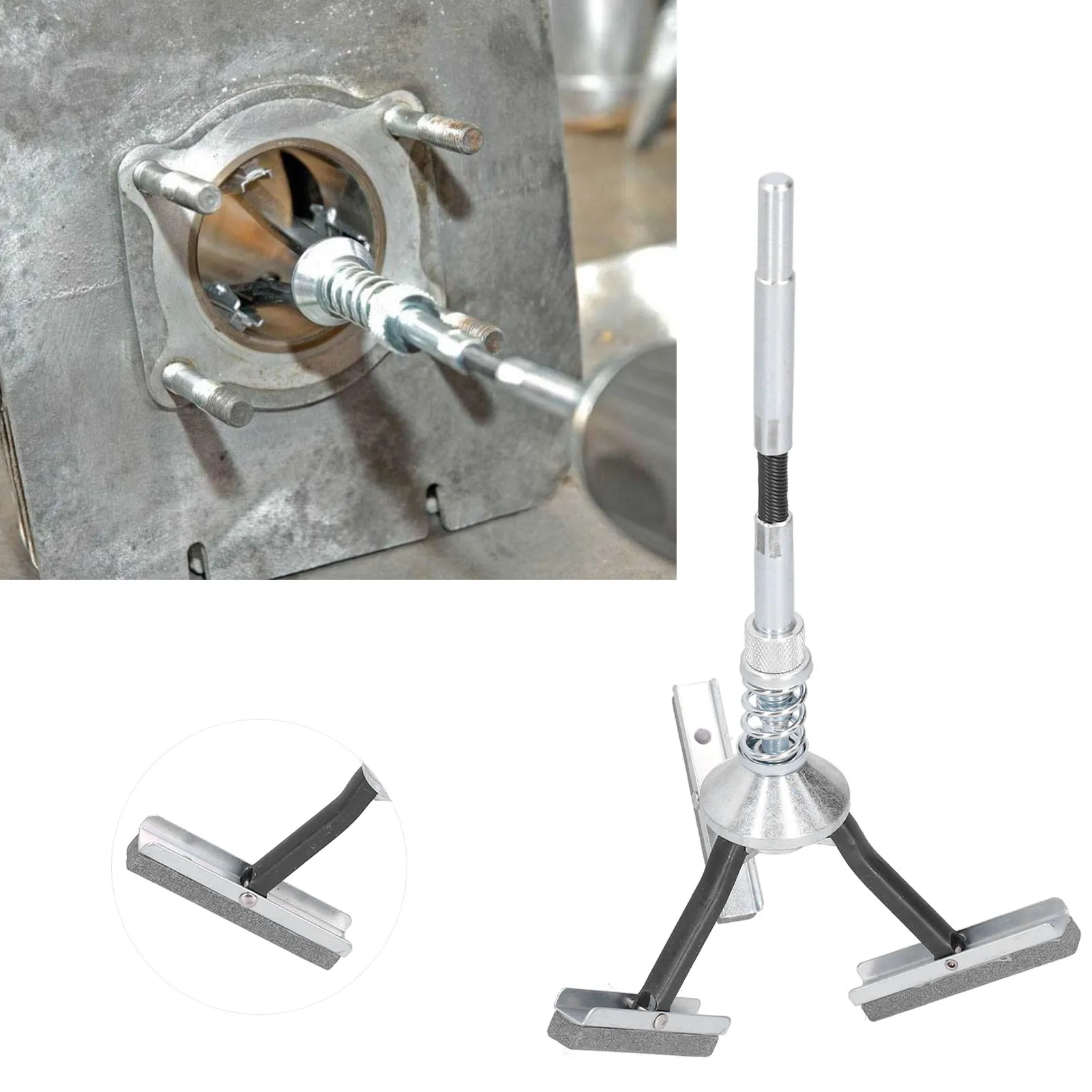 

Инструмент для хонингования цилиндров автомобиля 32-90 мм, 3-захватный регулируемый, с гибким валом, для двигателей, инструмент для натяжения и хонингования цилиндров двигателя