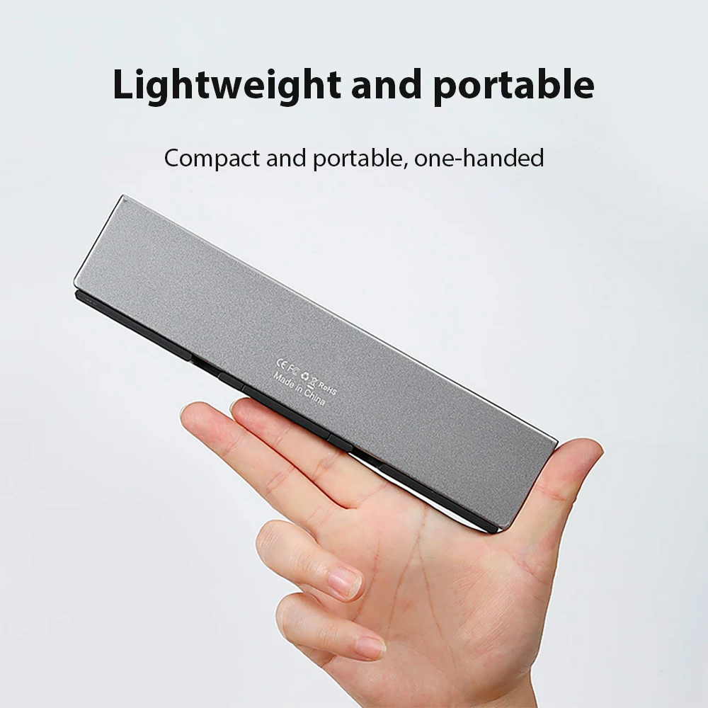 Wireless Folding Keyboard Suitable For Mobile Phones Tablets Computers Bluetooth Keyboard Mini Mobile Phone Keyboard Accessories - Image 5