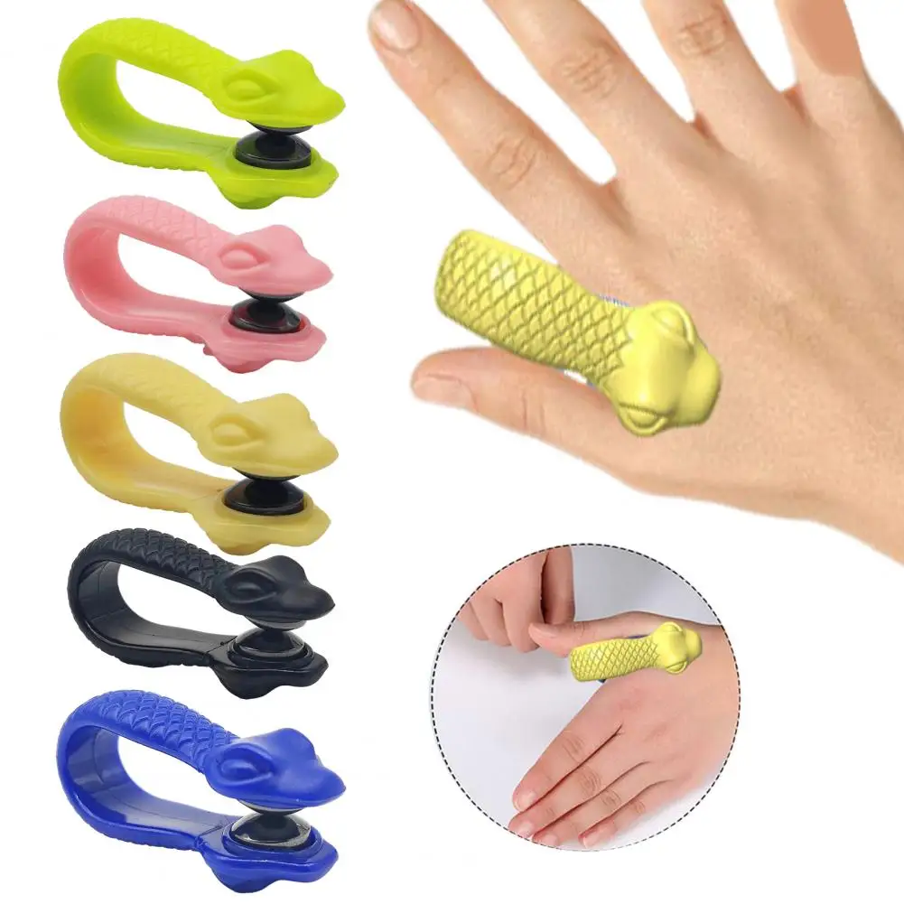 

Migraine Relief Acupressure Clips Serpentine Pattern LI4 Massage Clips Tiger Mouth Rubdown Clips for Headache Tension Relief