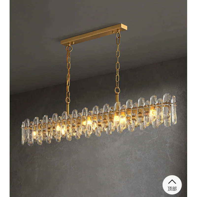 

Nordic Home Decor Dining Room Pendant Lamp Lights Indoor Lighting Crystal Lamp Hanging Light Chandelier Lamps For Living Room