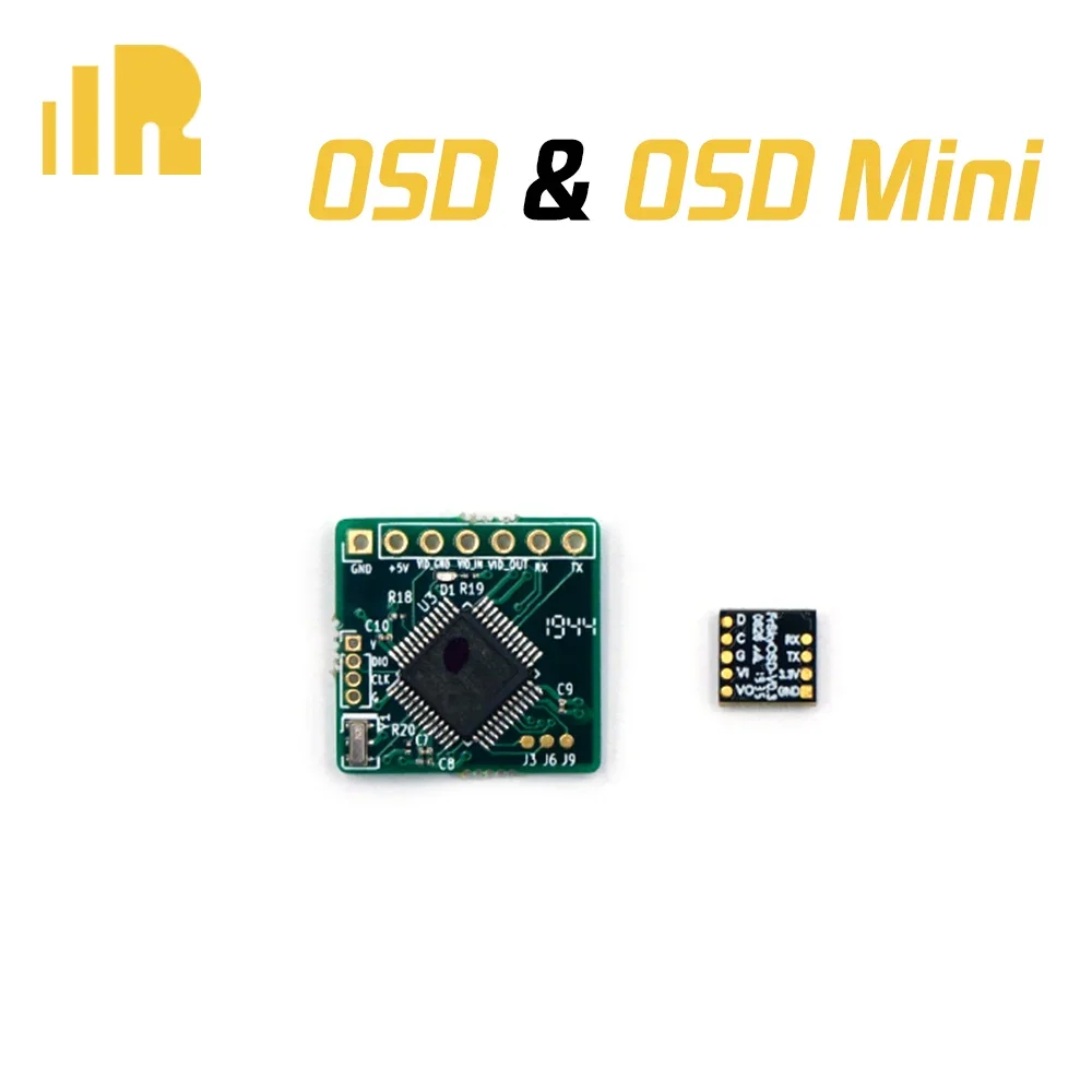 

FrSky OSD & OSD Mini, подключение камеры FPV и телеметрических данных в реальном времени FC