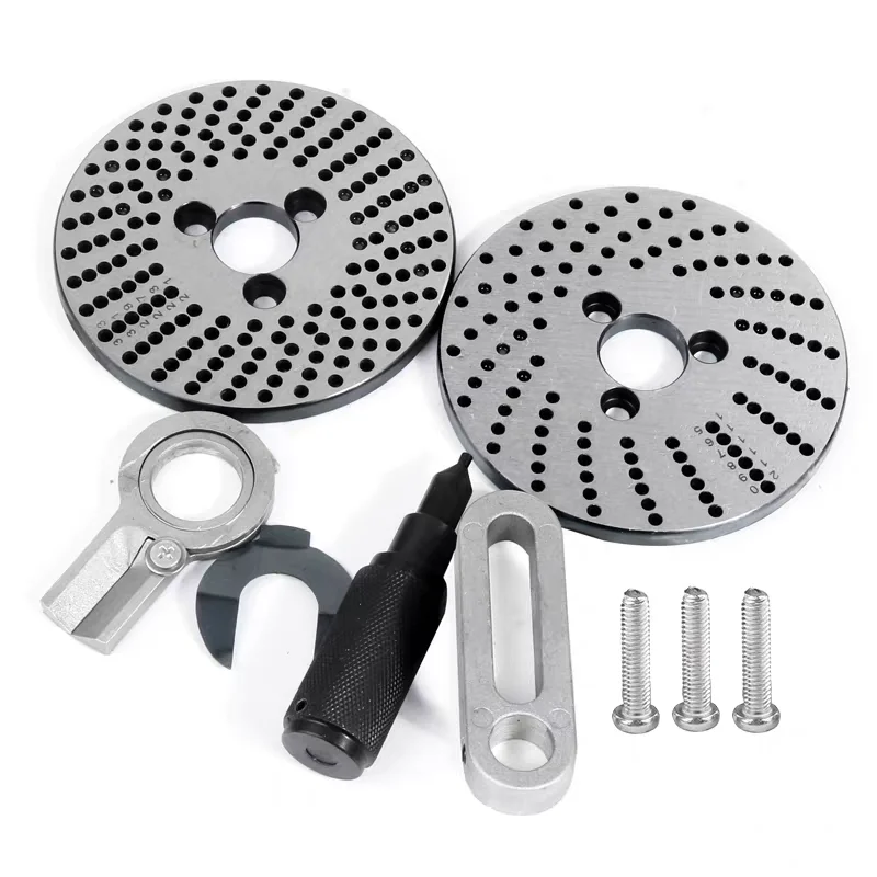 

Universal CNC Milling Machine Accessories DP-1 Rotary Table Worktable With Core Motor Component