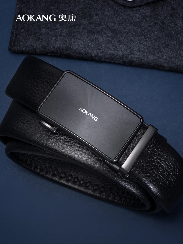 aokang-cinturon-de-cuero-para-hombre-faionable-casual-auatic-bule-busin-cinturon-de-cintura-capa-superior-cuero-de-vaca-regalo-buena-eleccion