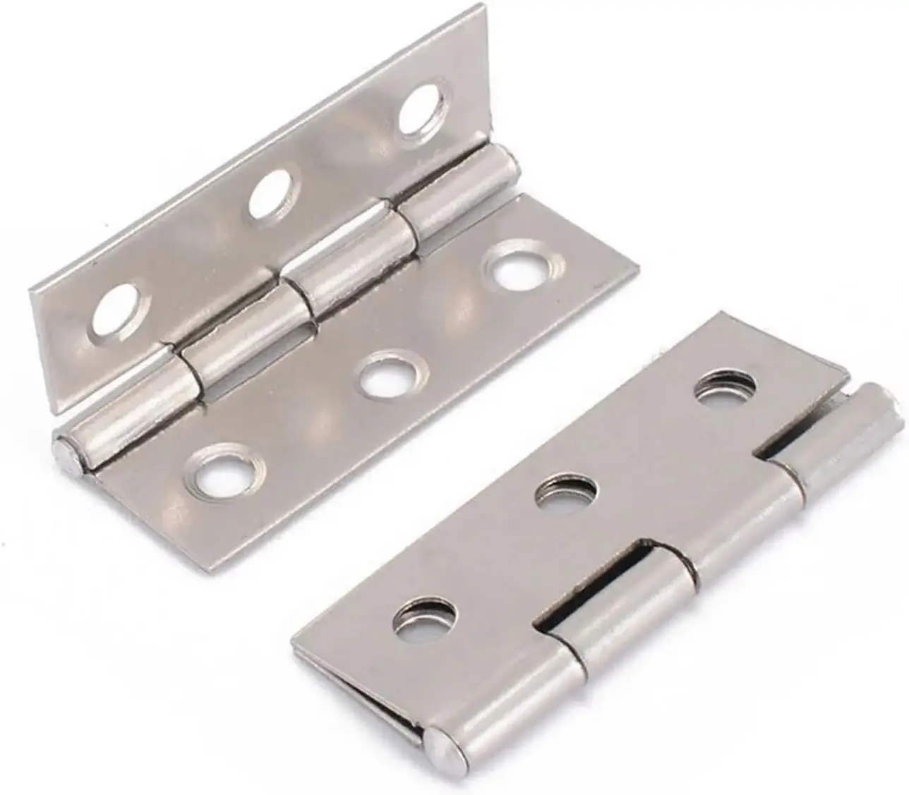 Hardware Roestvrijstalen Scharnier Deur Connector 10/20 Stuks Lade 6 Montagegat Voor Meubels Boekenkast Raam Kast Deurfitting