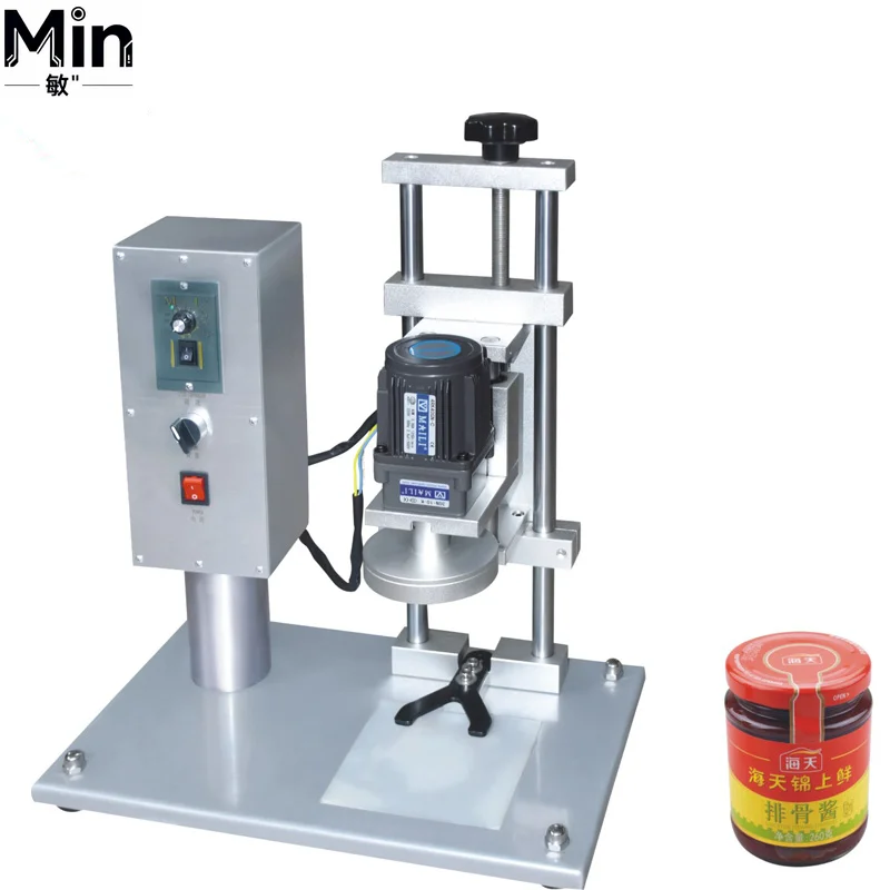 

Easy Operating Capping Machine, CE Certified, for Glass Bottle & Jar Screwing