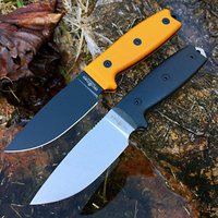 Brother Knife F016 Bushcarft D2 Hunting Knives Stone Wash Micarta Grips Sharp Fixed Blade Fishing Outdoor Knife