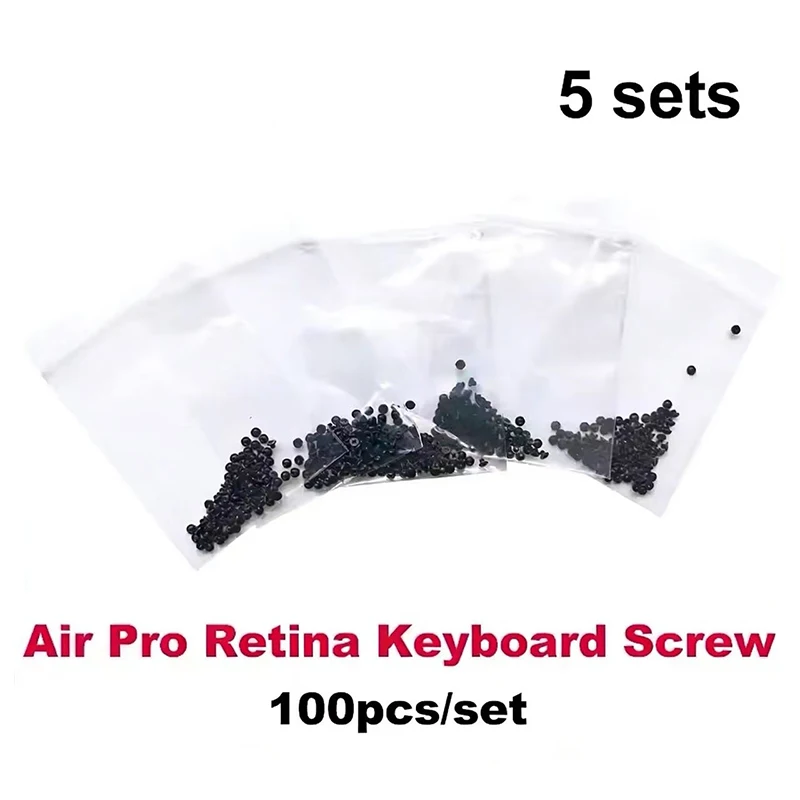 

500pcs New Keyboard Screw Screws For Macbook Air Pro Retina A1369 A1466 A1370 A1465 A1278 A1286 A1297 A1425 A1502 A1398
