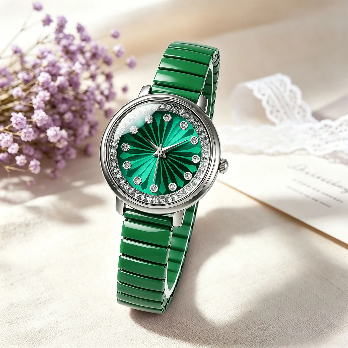 Business Temperament Women Ladies Fashion Trend Alloy Quartz Watches Anniversary Gift