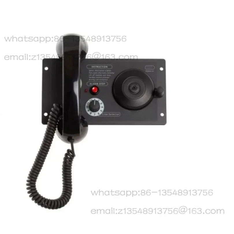 VSP‑223‑L Sound Powered Telephone Batteryless Intercom Phone for Marine Vessel Communication New Unit