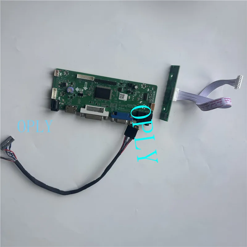 HDMI-compatible Controller board  DVI VGA for B101AW01 V0/V1 B101AW01 V2/V3 1024X576 LED panel DIY Screen 10.1
