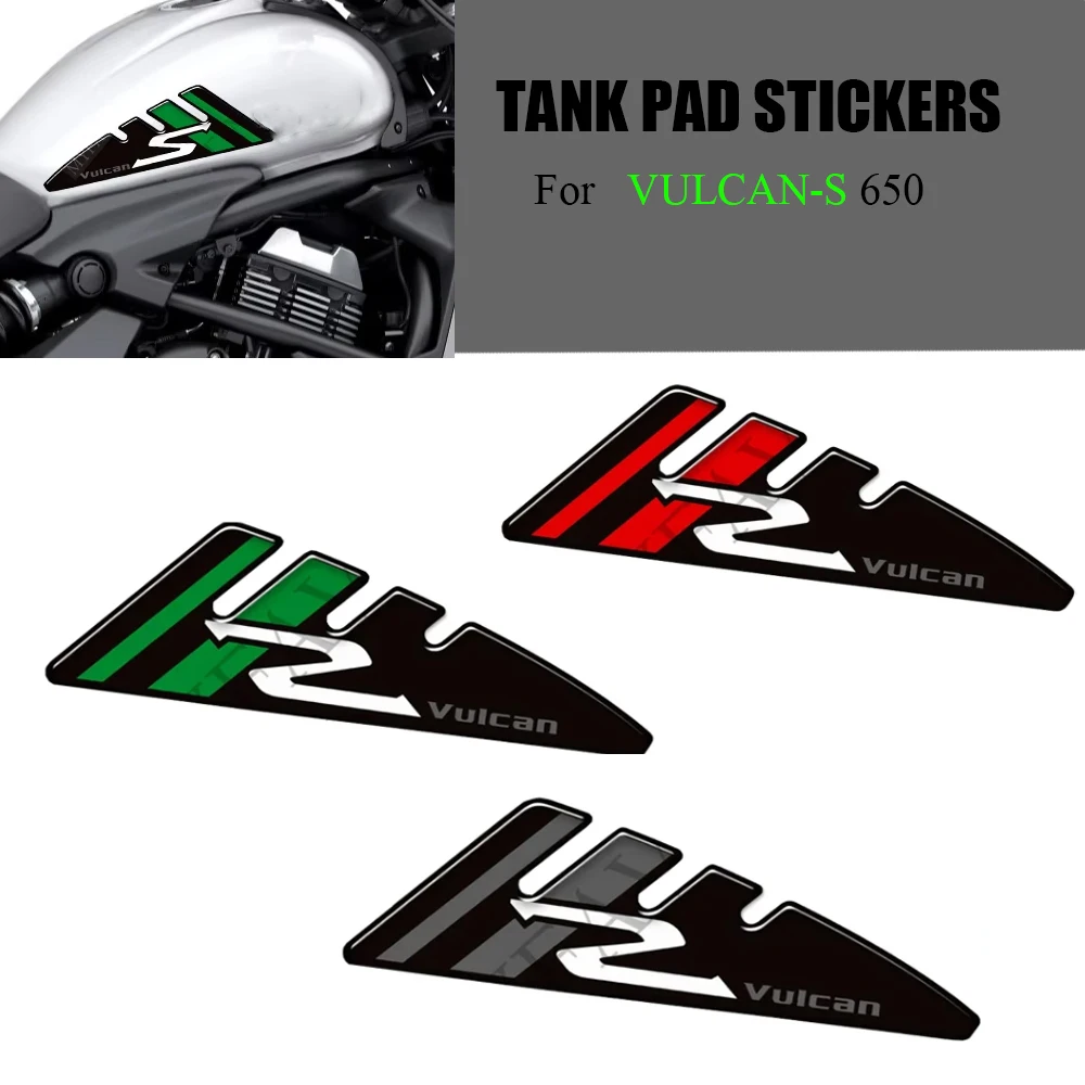 

Tank Pad Stickers For Kawasaki VULCAN S VULCAN-S 650 VN650 Decal Motorcycle Fuel Oil Kit Knee Protector