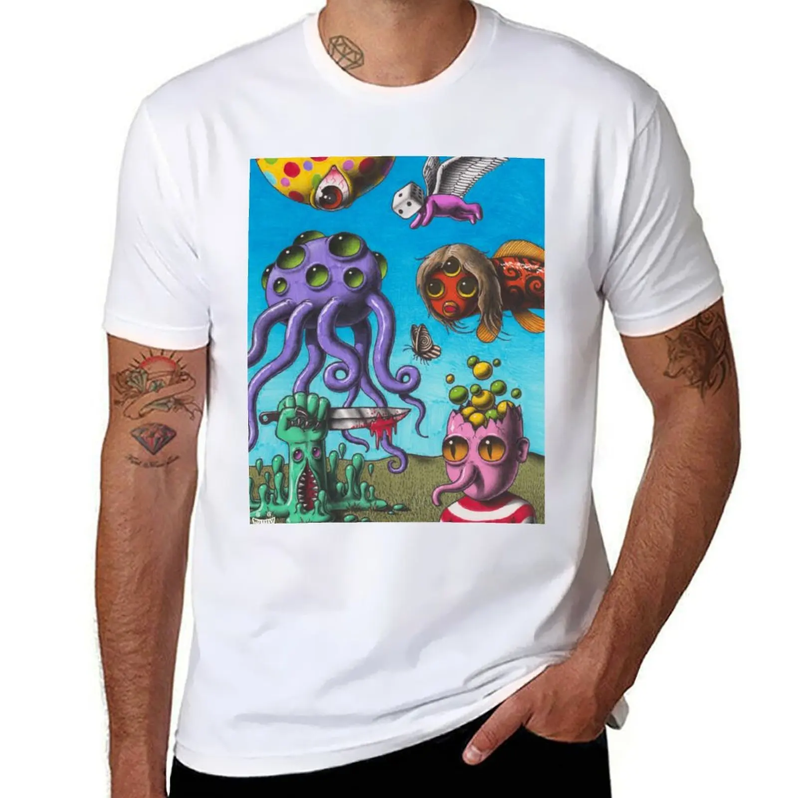

Trippy T-Shirt essential t shirt funny t shirts cotton T-Shirt