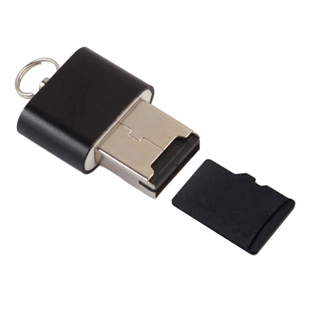 Мини USB 2,0 T флеш TF Micro SD кардридер из алюминиевого сплава адаптер