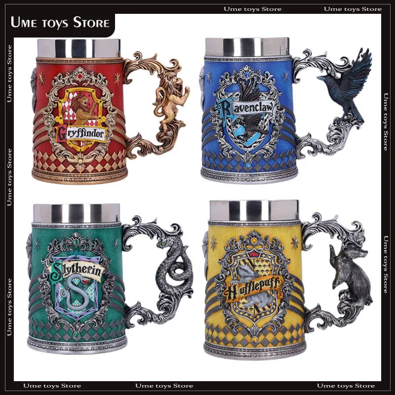 Arrival Hogwarrts Flame Cups Mug Coffee Tea Cups Decoration Model Collection Surprised Genuine Gifts