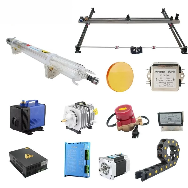 Assemblare il kit di controllo del controller Ruida Co2 CNC da taglio fai-da-te Pezzi di ricambio della macchina Parte componente accessorio
