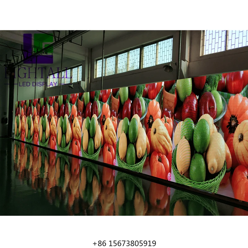 

Высококачественный полноцветный светодиодный настенный экран SMD RGB для помещений, 576x576 мм, P6 LED дисплей для внутреннего использования