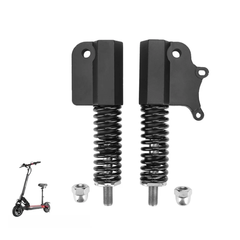 

10 Inch Black Hydraulic Shock Absorber Pair For KUGOO M4 Electric Scooter With 12mm Thread For Enhanced Riding Comfort