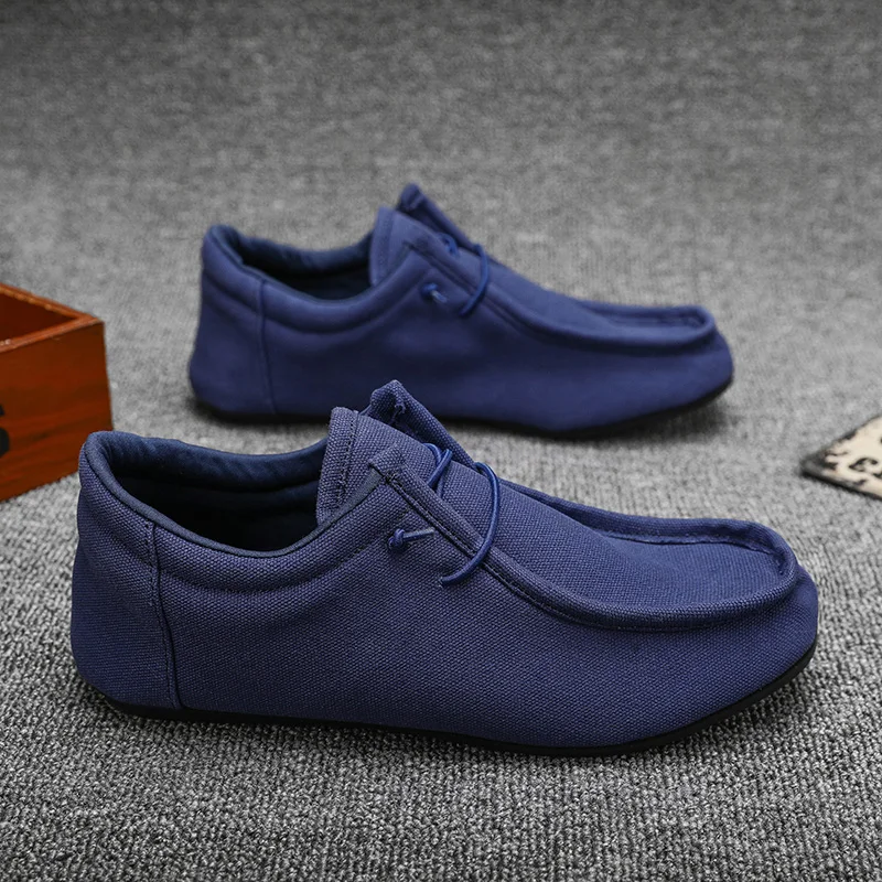 MAEDEF Men's Shoes Flats Shoes Summer Casual Comfortable Breathable Shoes for Man 2024 High Quality Anti-slip Walking Mens Shoes
