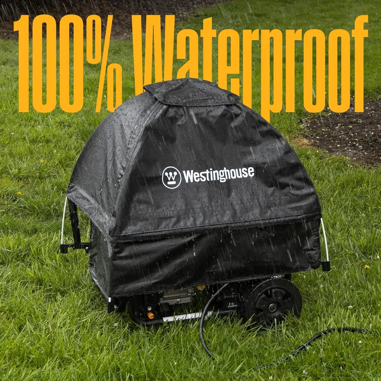 

WGenTent Generator Running Cover for Open Frame Generators,Black