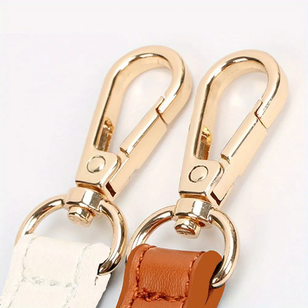 ヴィーガンレザーショートバッグストラップ、ゴールデンバックル付き、ハンドバッグ用交換用財布ベルト、ファッションクリスマスギフト、女性用クロスボディ