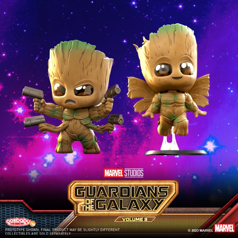 

HT HotToys Marvel Guardians of the Galaxy 3 Groot Tree Man COSBABY Mini Collection Doll Figure Ornament Gift Soldier Accessories