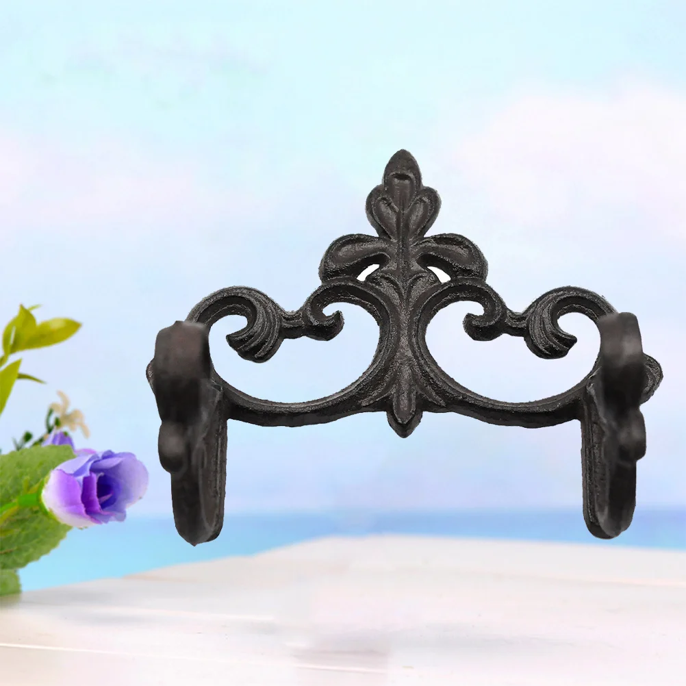 

Black Iron Paper Storage Rack Strong Steel Wire Space Saving Bathroom Wall Hanging Paper Shelf Holder for Home Apartment Condo