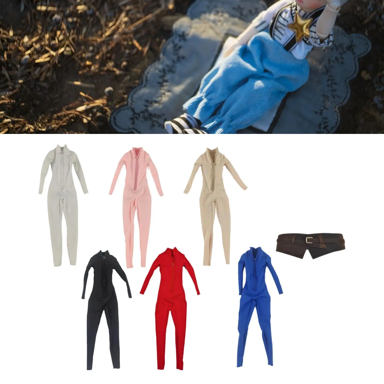 

1:6 Scale Action Figures Overall Soft Costume for 12'' Figures