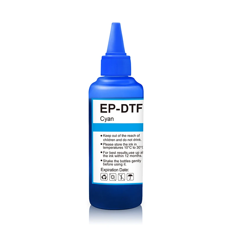 Imagem -04 - Tinta de Filme de Transferência Dtf Adequada para Todas as Impressoras Adequada para Epson L800 L805 Dx5 Dx7 I3200 I4720 I5113 100ml Peças