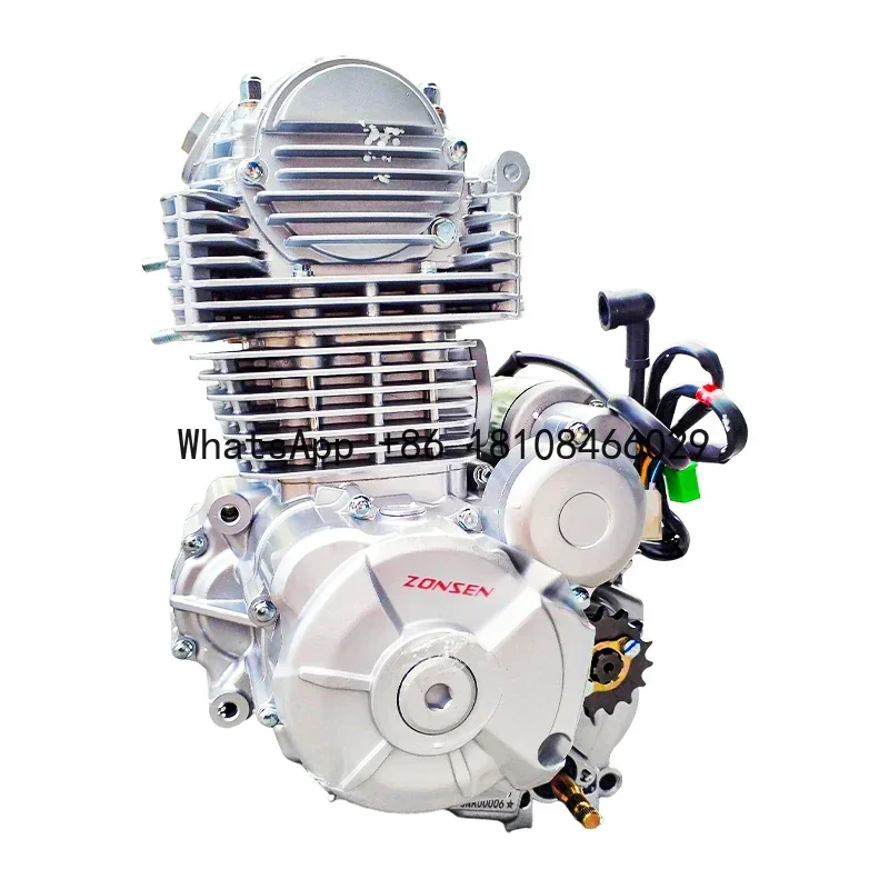 محرك دراجة نارية 250cc 5/6 سرعات متغيرة السرعة PR250 مجموعة محرك الدراجة النارية ZS172FMM-5