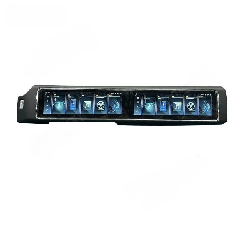 Executive sports original car, center console modified screen co-pilot, LCD display, dual screen