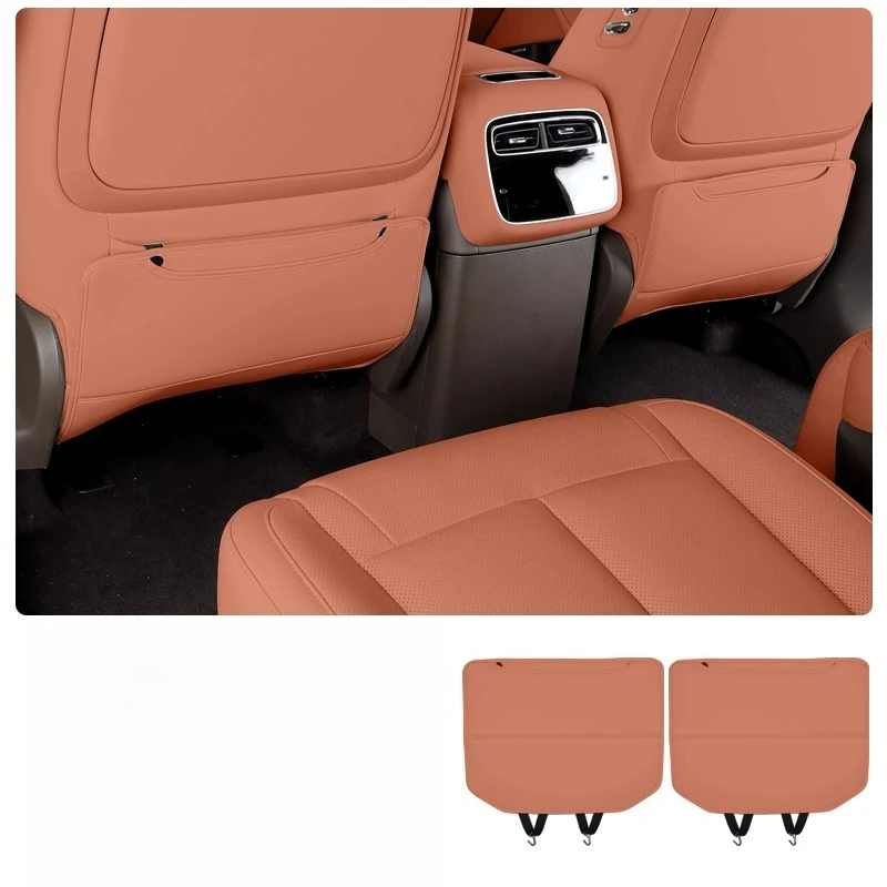 

For BYD DENZA N8L Rear seat anti kick pad protection special storage bag automotive interior supplies