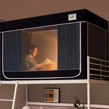 암막 침대 커튼 및 모기장, 원피스 학생 기숙사, 기숙사 상단 및 하단 침실에 천