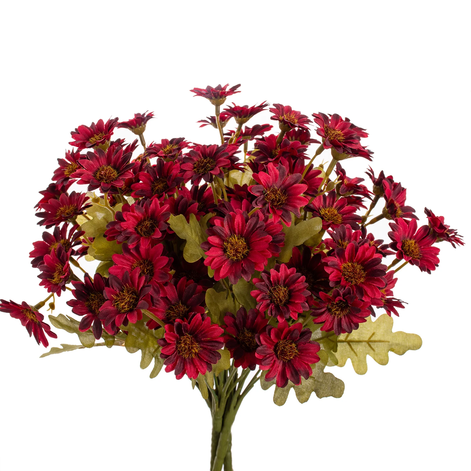 12-teiliges Set Künstliche Blumen aus Seide, Gänseblümchen, Tischdekoration für Festivals, Hochzeiten, Zimmer, Heimdekoration, Garten, DIY-Geschenkzubehör – Detail 5