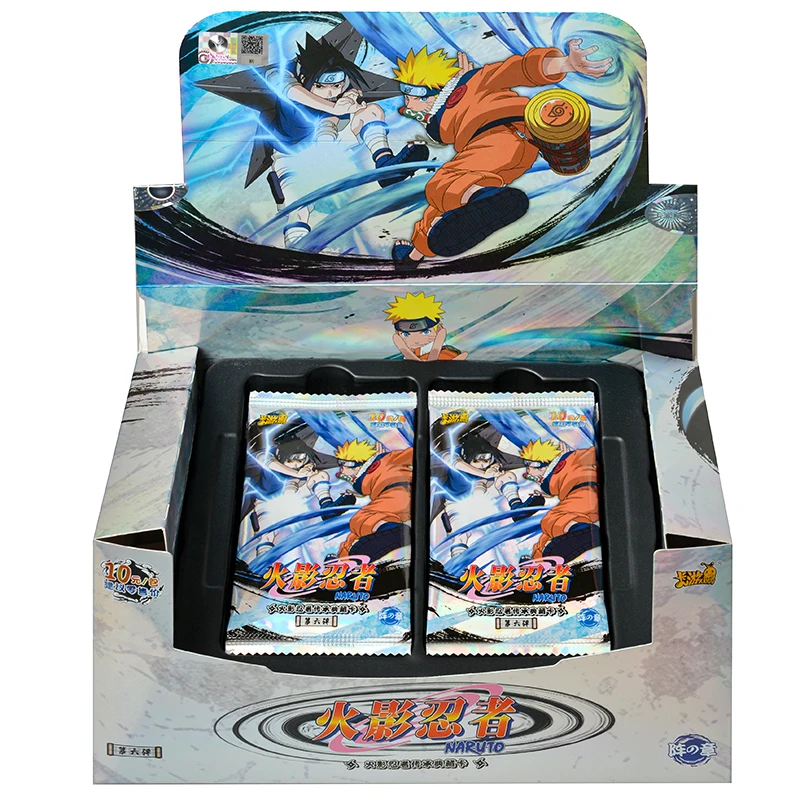 KAYOU Naruto Card Box Children's Festival BCR Card Medal Naruto  Collection Card Fight Chapter Card Pro Chapter Childrens Toy