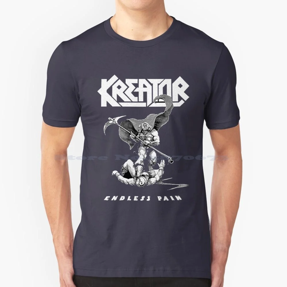 Skull-Kreator Band T Shirt 100% Cotton Tee Long Sleeve Kreator Phone Skin Kreator Kreator Galaxy Kreator Stuff Kreator Sale