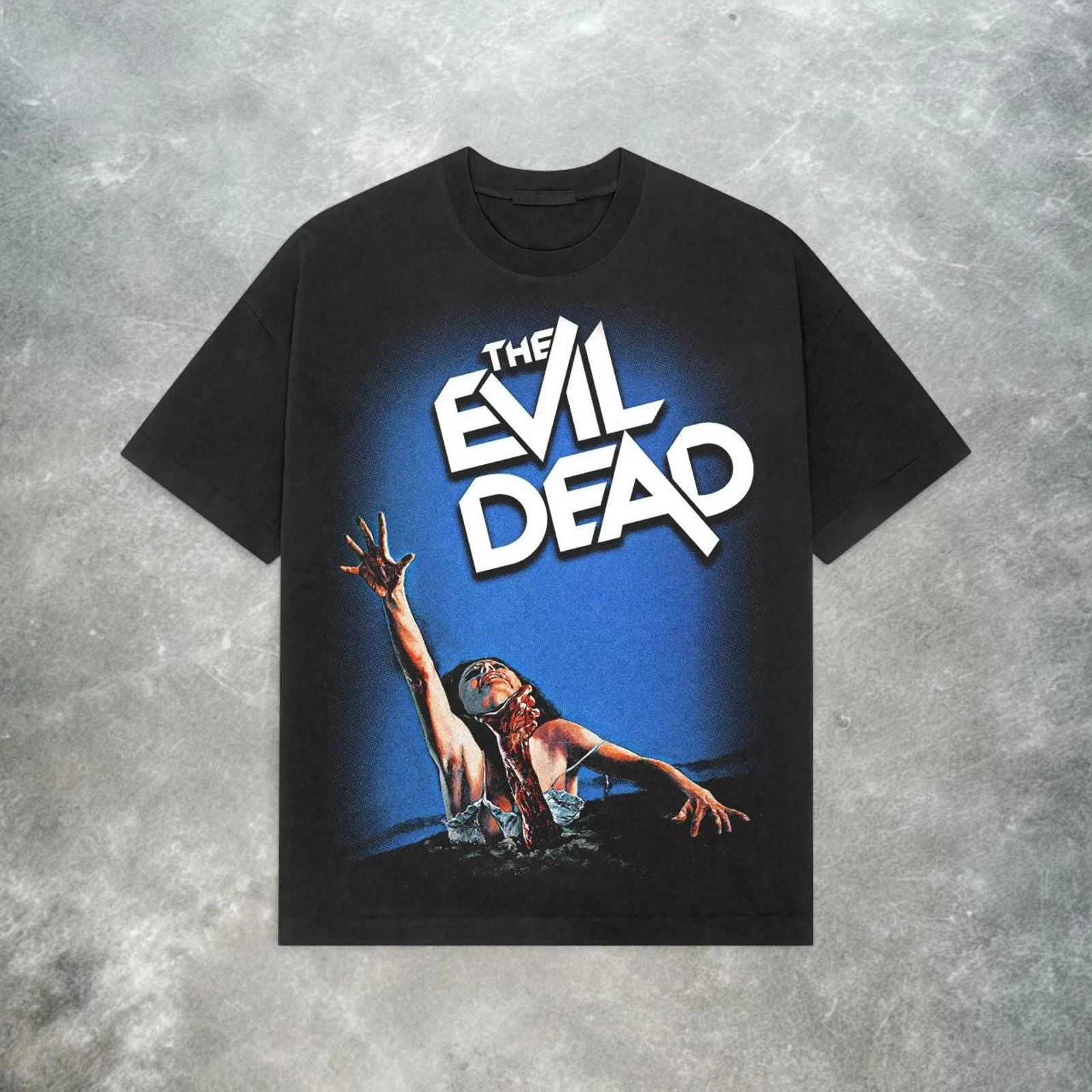 

The Evil Dead 1981 Retro Y2K Men's and Women's American Street Wear T-shirt, Spring and Summer Fashion Loose Casual Top