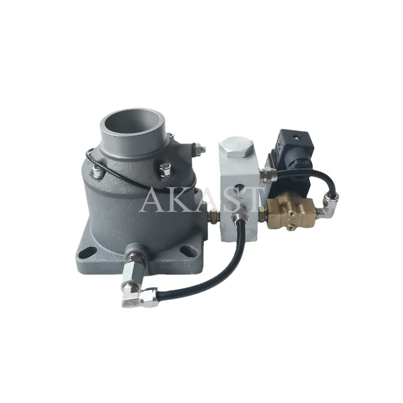 ICV-40 Intake Valve Assembly DN-40-E With 220V Solenoid Valve and Vertical Valve Block Fits Screw Air Compressor