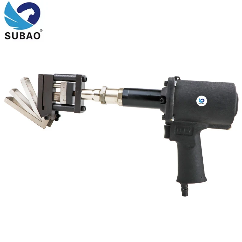 SK6 Pneumatic Double Hole Punching Gun Group Corner Door Window Punching Tool Air Operated