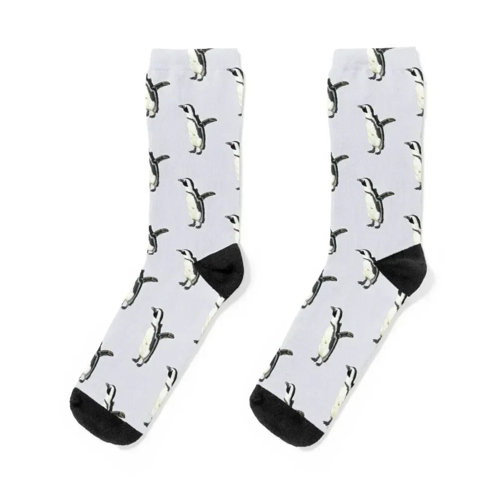 

Cute Penguin Boulders Beach, Cape Town, South Africa Socks anti-slip new year Running Male Socks Women's