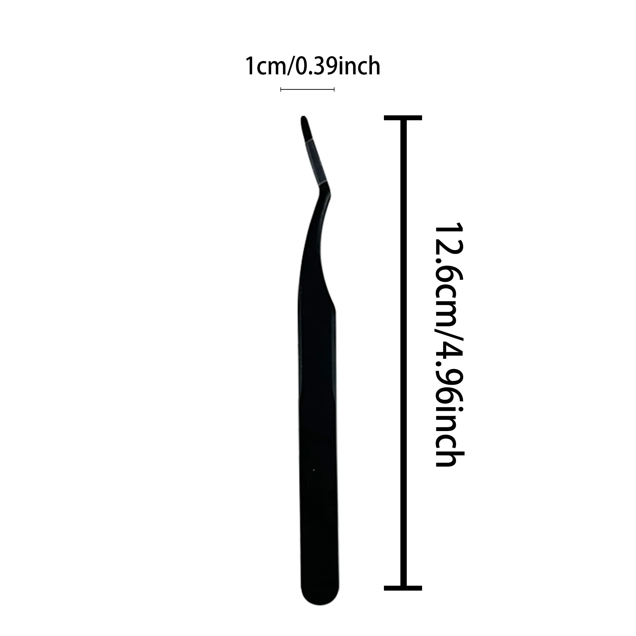 Eyelash Tweezers Professional Precision Eyebrow Tweezers Clip Lash Extension Supplies Beauty Tools