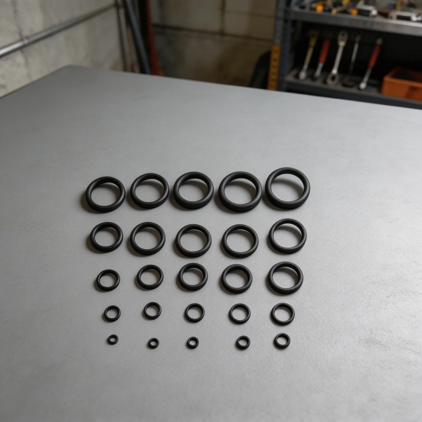 Epoxy Superglue Rubber Sealing Rings O-ring Kit High Temperature Resistant Oil Resistant Wear Resistant Comprehensive Assortment