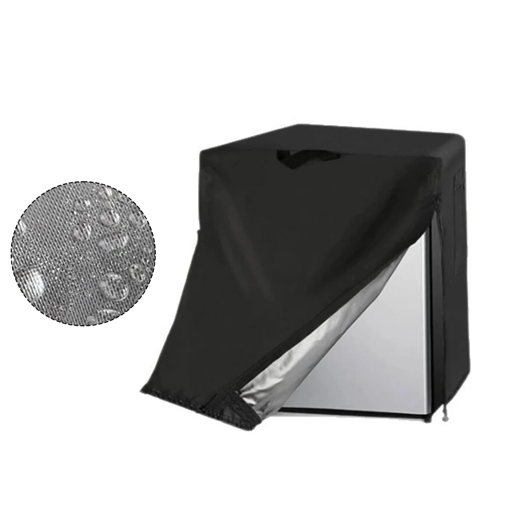 Protective Cover for Compact Refrigerators 20 by 20 by 21 Inch with Adjustable Bottom Drawstring and Dual Handles
